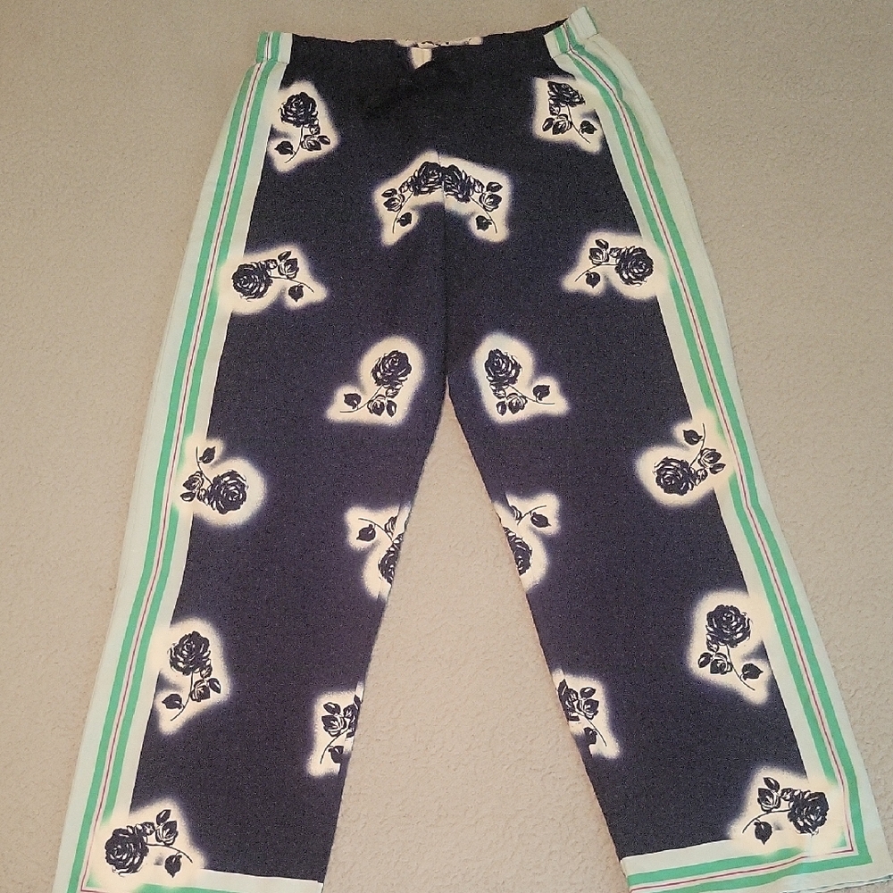 Victoria's Secret Blue and Green Pajama Pant